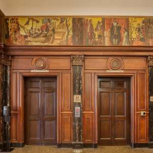 Hotel Roanoke: The Lobby Mural by Hugo Ohlms 