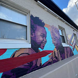 YMCA Gainsboro Mural by Bryce Cobbs, Jeffrey Cameron Stallings, Image 4.