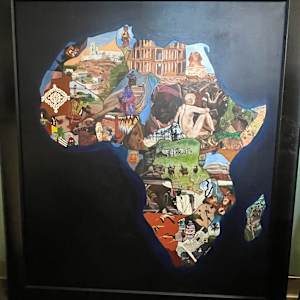 African Mosaic by Charlene Graves