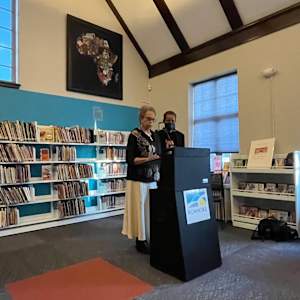 African Mosaic by Charlene Graves 