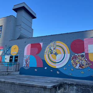 ROA Southeast (LAB Sports Performance Mural) by Gretchen Coleman, Nicole Gray, Steven Paul