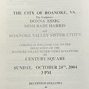 Roanoke Valley Sister Cities by Mimi Babe Harris, Donna Essig 