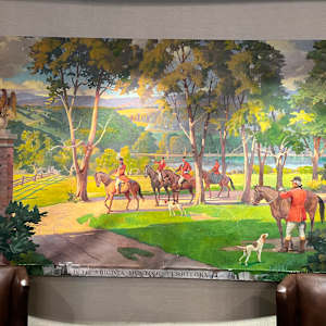 Hotel Roanoke- Conference Center Murals by Andrew Karoly, Louis Szántó 