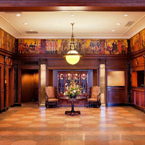 Hotel Roanoke: The Lobby Mural by Hugo Ohlms