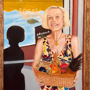 Diane Elliot at Local Roots, or Chicken Dinner by William D. Elliot