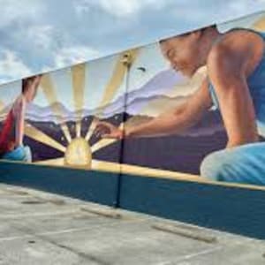 Untitled (Dixie Building Products Mural) by Jon Murrill