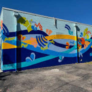 Untitled (West End Center Mural) by Rachel Anne Morris