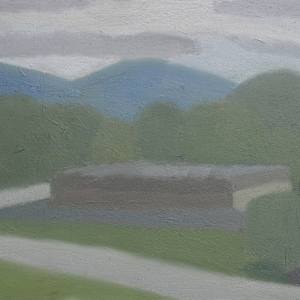 August Mountains by Laura Vahlberg