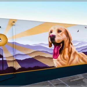 Untitled (Dixie Building Products Mural) by Jon Murrill 