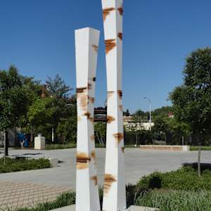 Peak Between the Trees II- HISTORIC by Mark Krucke