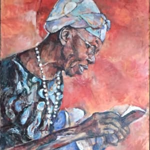 Rwandan Visitor to Roanoke by Helen Hubler