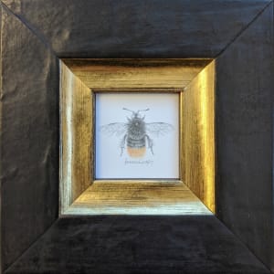 Individual Flame Bees by Louisa Crispin