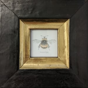 Individual Golden Bees by Louisa Crispin