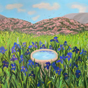 Southwest Iris Garden by Maud Guilfoyle, Image 1.