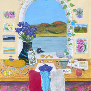 Artist's Hudson Studio in Autumn by Maud Guilfoyle, Image 1.