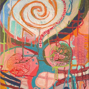 Up, Up and Away by Ann McMillan Chaikin  Image: Detail