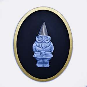 Golden Gnome by Colleen Critcher