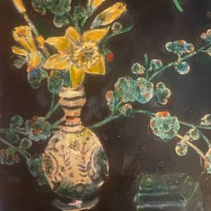 Daffodils Bloom in China by Angie Porter