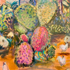 I Promise you a Cacti Garden with Chickens all Around by Angie Porter
