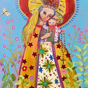 Our Lady of the Divine Berries by Angie Porter