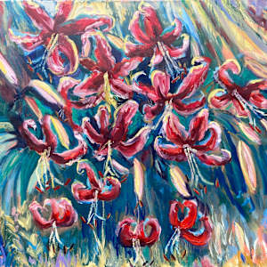 Abbotsbury Lillies by Angie Porter, Image 8.