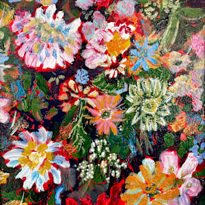 Flowers for Mums Kitchen II by Angie Porter, Image 1.