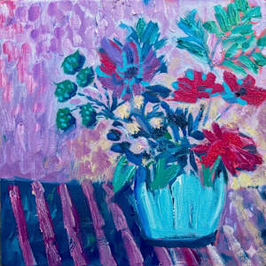 Oh Happy Dahlias by Angie Porter, Image 1.