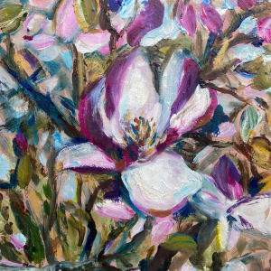 Magnolia Dreaming of your Magnificence by Angie Porter