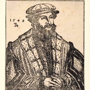 Dr. Christian Brück, called Pontanus by Lucas Cranach