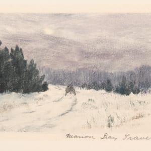 Sleigh on a Snow-Covered Field by Marion Gray Traver