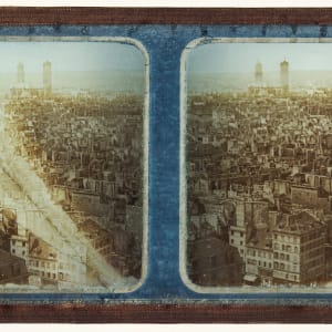 Paris fr. Notre Dame, St. Sulpice in the middle by Langenheim Brothers