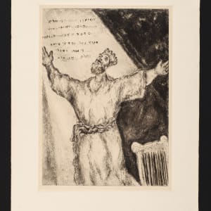 Song of David (from the Bible Series Portfolio) by Marc Chagall