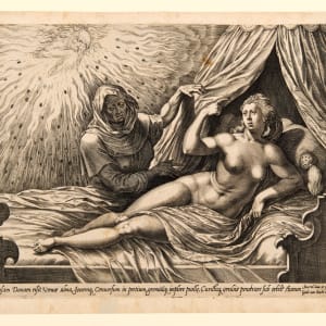 Jupiter and Danäe by Hieronymus Wierix