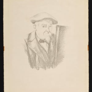 Portrait de Cezanne by Paul Cezanne