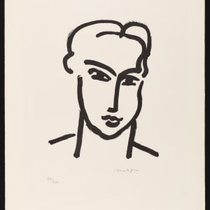 Large Head of Katia (Grande Tête de Katia) by Henri Matisse