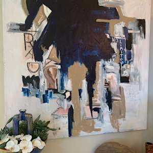 No Limits by Anita Lee Stokey  Image: In process of painting