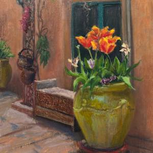 Santa Fe Tulips by Deanne Kroll