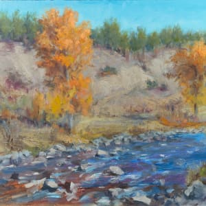 Orange and Blue by Deanne Kroll