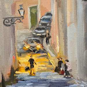 Lisbon Alley by Kathleen Bignell 