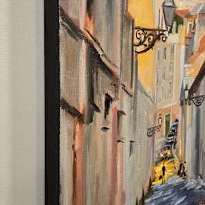 Lisbon Alley by Kathleen Bignell 
