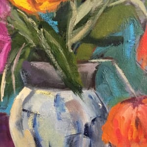 Poppies and Peonies by Kathleen Bignell 