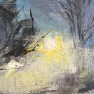 Foggy night by Kathleen Bignell 