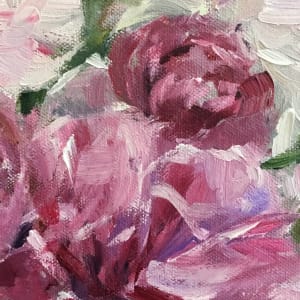Spring Peonies by Kathleen Bignell 