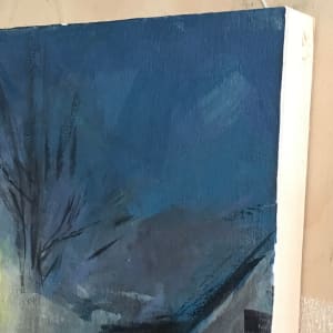 Foggy night by Kathleen Bignell 
