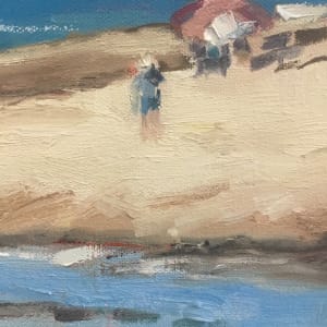 Beach Day in Sandbanks, Ontario by Kathleen Bignell 