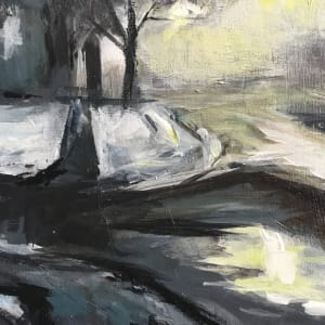 Foggy night by Kathleen Bignell 
