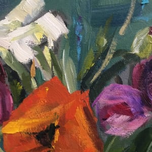 Poppies and Peonies by Kathleen Bignell 