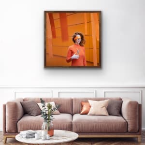 Orange by Dasha Pears  Image: room view