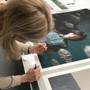 Drift by Dasha Pears  Image: printed artwork - signing