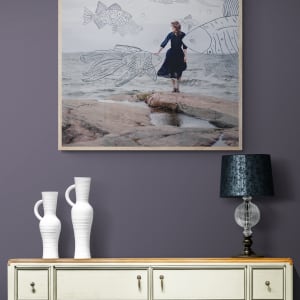 Swim With The Fish by Dasha Pears  Image: room view